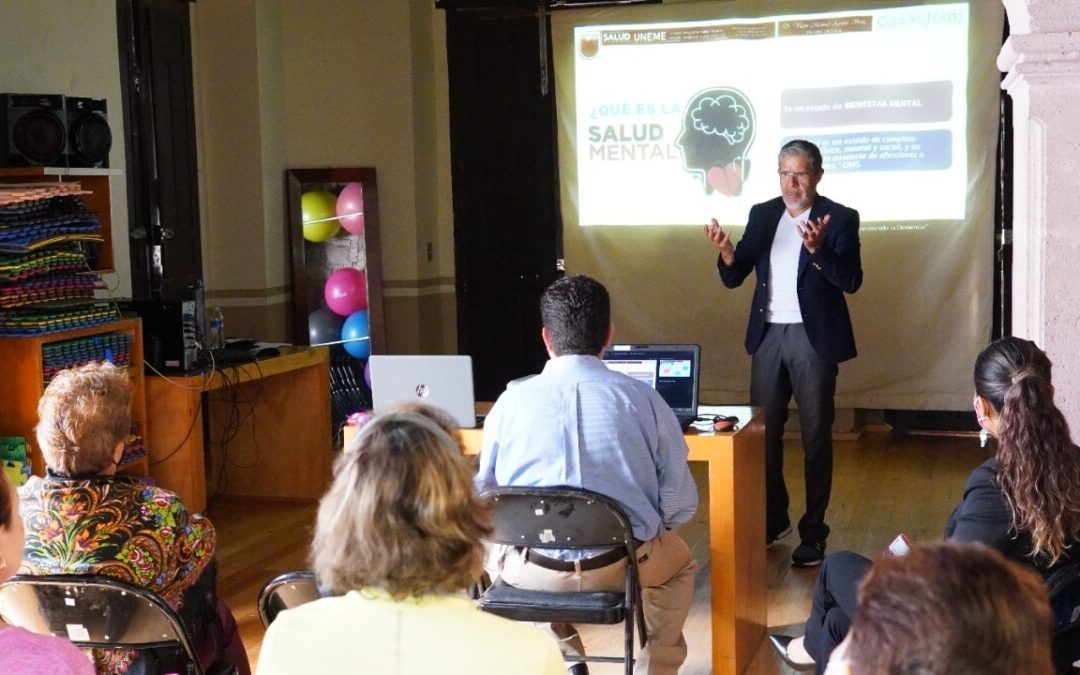 Ofrecen a Jubilados y Pensionados del ISSSTEZAC conferencia magistral “Previniendo la Demencia”