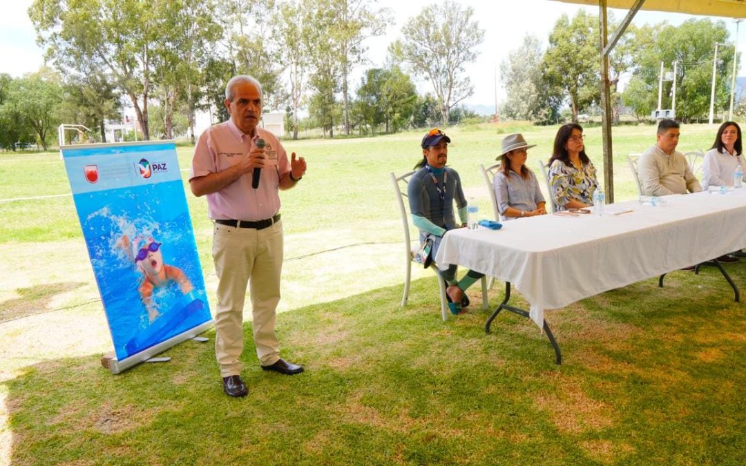 Finaliza el “Curso de Verano de Natación por la Paz” en el centro recreativo “Las Margaritas” de Jerez